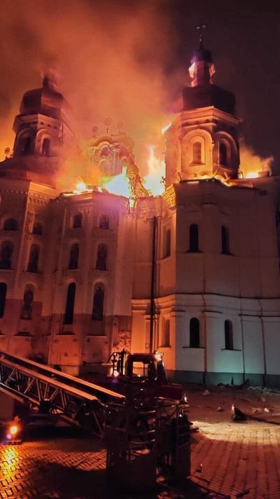 Peruvian elections: what you need to know 10 The kyiv pechersk lavra or kyievo-pecherska lavra in kyiv, ukraine burning after being hit by a russian missile on june 15, 2026.