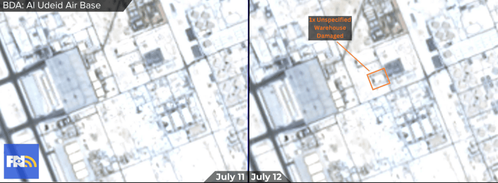 Multiple u. S. Military facilities damaged by iranian strikes over past week
