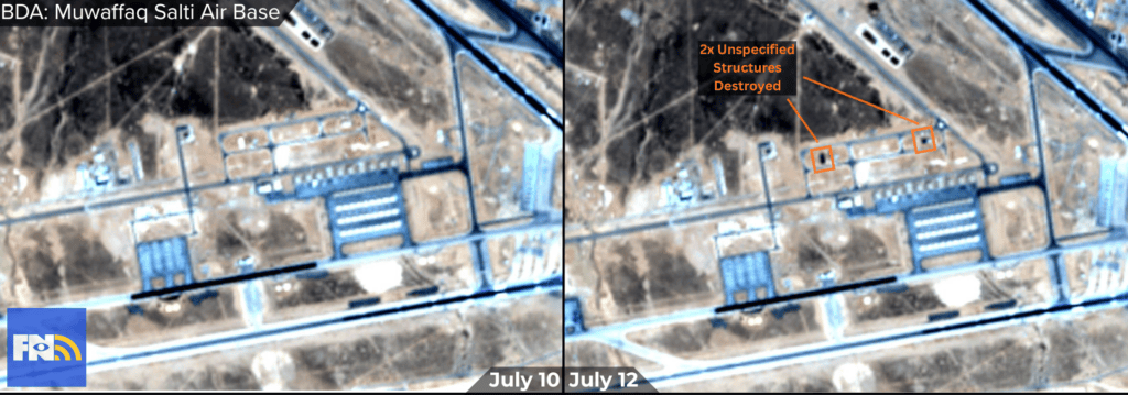 Multiple u. S. Military facilities damaged by iranian strikes over past week