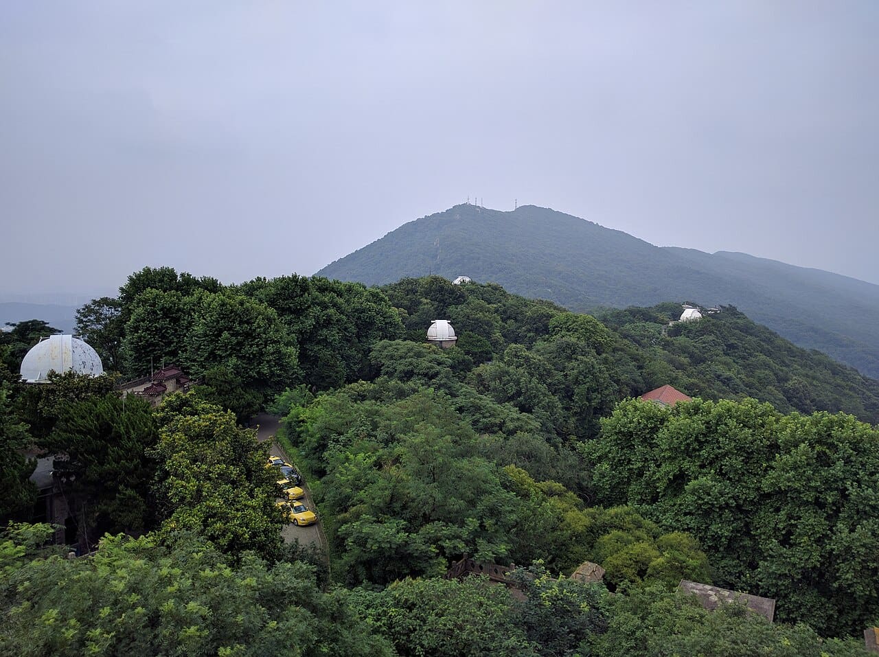 China's purple mountain observatory in nanjing.