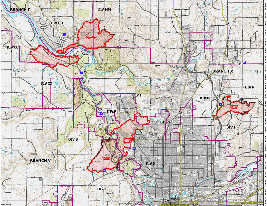 Spokane wildfires burn more than 10,000 acres, arson suspect arrested