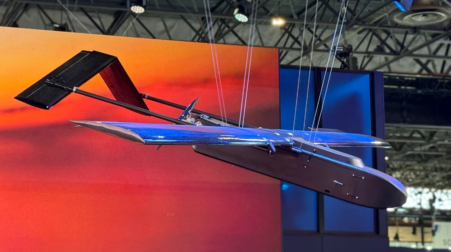 Ukraine's Wildberries strikes expose a costly problem for Russia 2 Fire point's fp-1 drone, on display at the eurosatory 2026 exhibition in paris, france. Photo by ukrainska pravda.