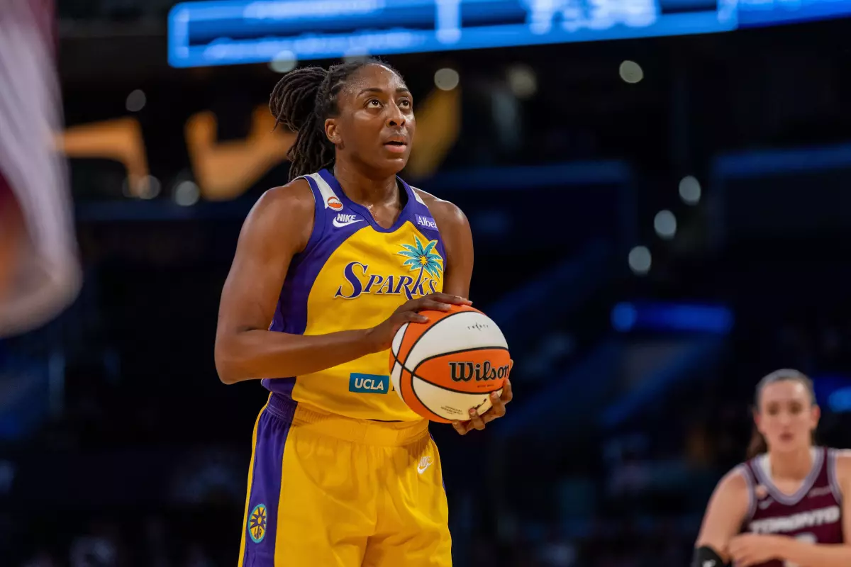 Sparks forward nneka ogwumike shoots a free throw against the toronto tempo during a game in los angeles in may.