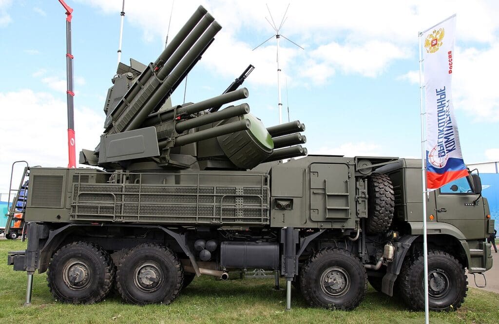 Ukraine's Wildberries strikes expose a costly problem for Russia 5 A russian pantsir-s2 air defense system, seen at the maks airshow in 2013. Photo by vitaly v. Kuzmin.