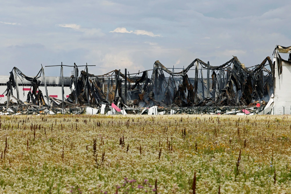Ukraine's Wildberries strikes expose a costly problem for Russia 3 The charred remains of a wildberries warehouse following a ukrainian drone strike near moscow on july 23, 2026. Photo via reuters.